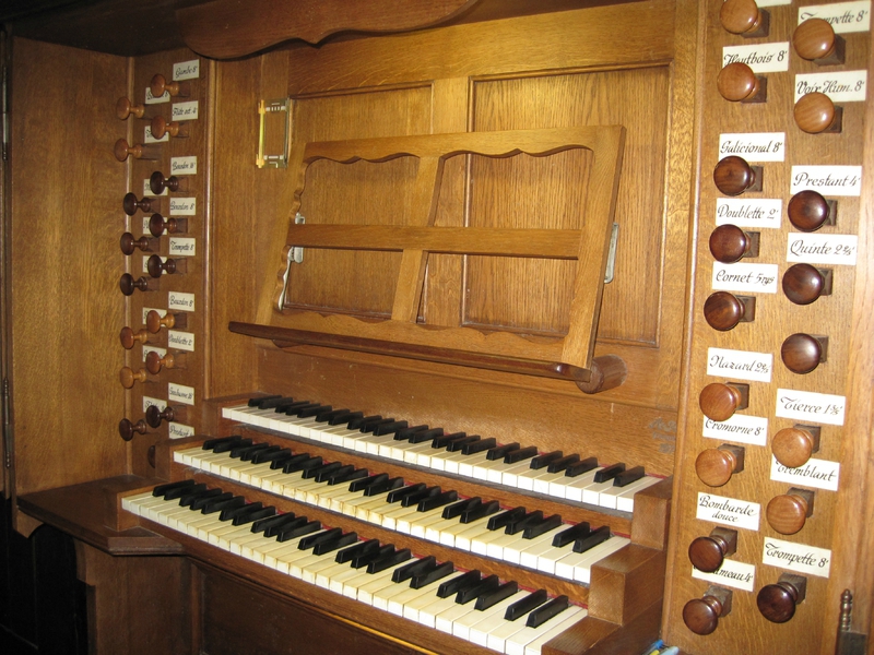 console d'orgue